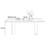 Cream-style dining table, solid wood dining table-1039712896
