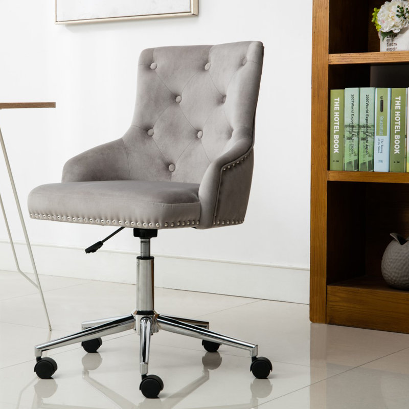 Velvet Office Chair