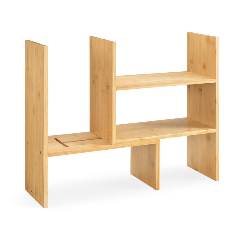 Holli Wood Desk Organiser, Natural