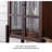 Nut-brown Solid Wood Display Cases-120881638