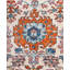 Tapis unique noué à la main Raffin - ivoire 8 pi 9 po x 12 pi 1 po Raffin