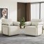 Fauteuil demi-tonneau rembourré et pivotant-41376912