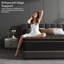 Matelas hybride rafraîchissant de 30 cm (12 po) en mousse à mémoire de forme et gel, fermeté moyenne, livré dans une boîte et certifié CertiPUR-US et OEKO-TEX®.-420457034-420457038