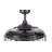 48" Retractable Blade Ceiling Fan with Light and Remote, Modern Fandelier Ceiling Fan, Patented Design Technology, Stronger Thicker Blades, Oil Rubbed Bronze-296771809