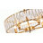 Modern 5 Light Chrome Round Crystal Chandelier-1439297598
