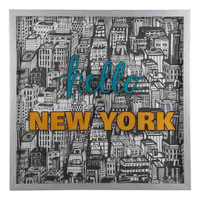 Picture Frame Graphic Art Print on Canvas