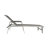 Outdoor Aluminum Chaise Lounge Set Of 2,  Adjustable Mesh Patio Lounger With Frame