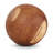 Atrell Handmade Decorative Teak Ball 10"