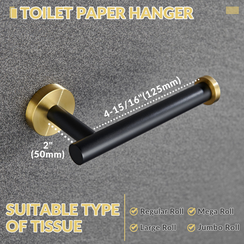Wall Mounted Toilet Paper Holder
