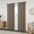 Linen Slub Blackout Grommet Curtain Pair(2 Panels)-1690845421-1690845417