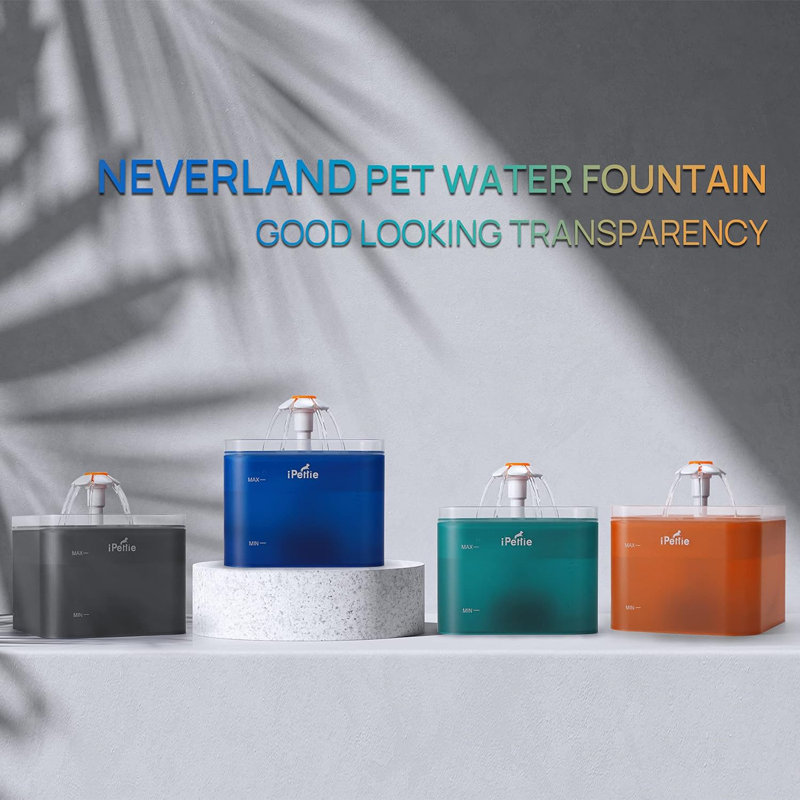Distributeur d'eau automatique, Cyan