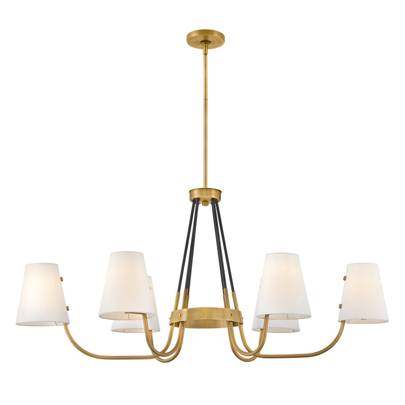 Lustre empire à 6 lumières Ardea