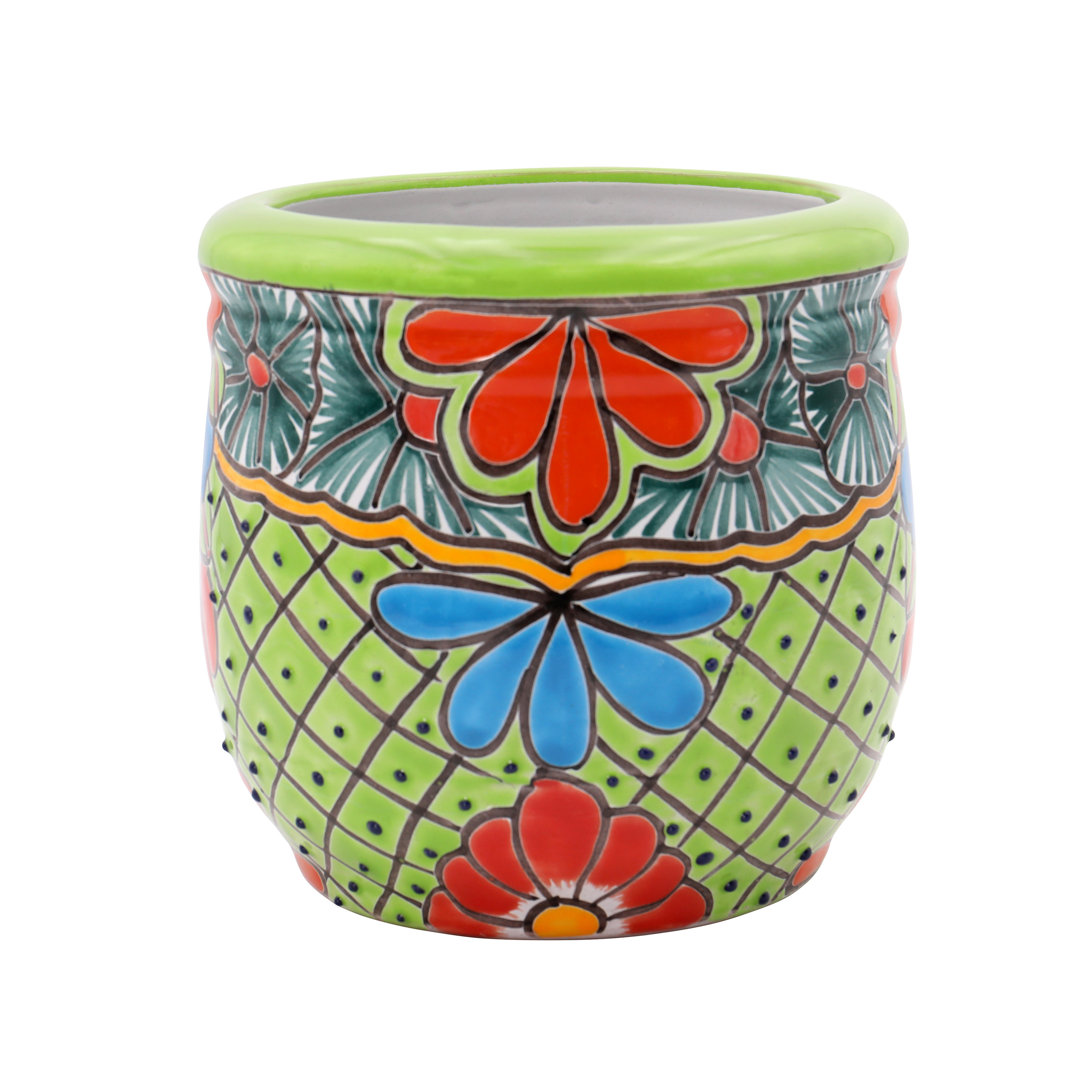 Evergreen Enterprises, Inc Talavera Ceramic Pot Planter