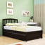 Lit plateforme simple en bois avec lit gigogne simple-181600517