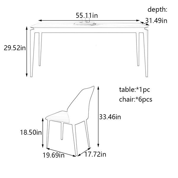 Dimensions du produit