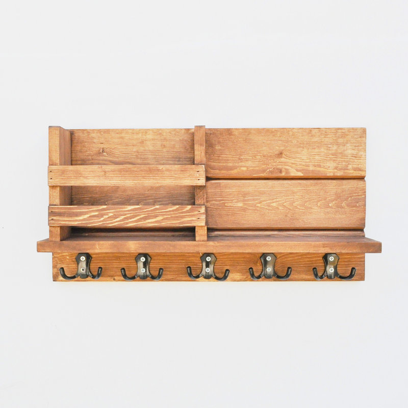 Tablette décorative en bois massif d'épinette Kissling