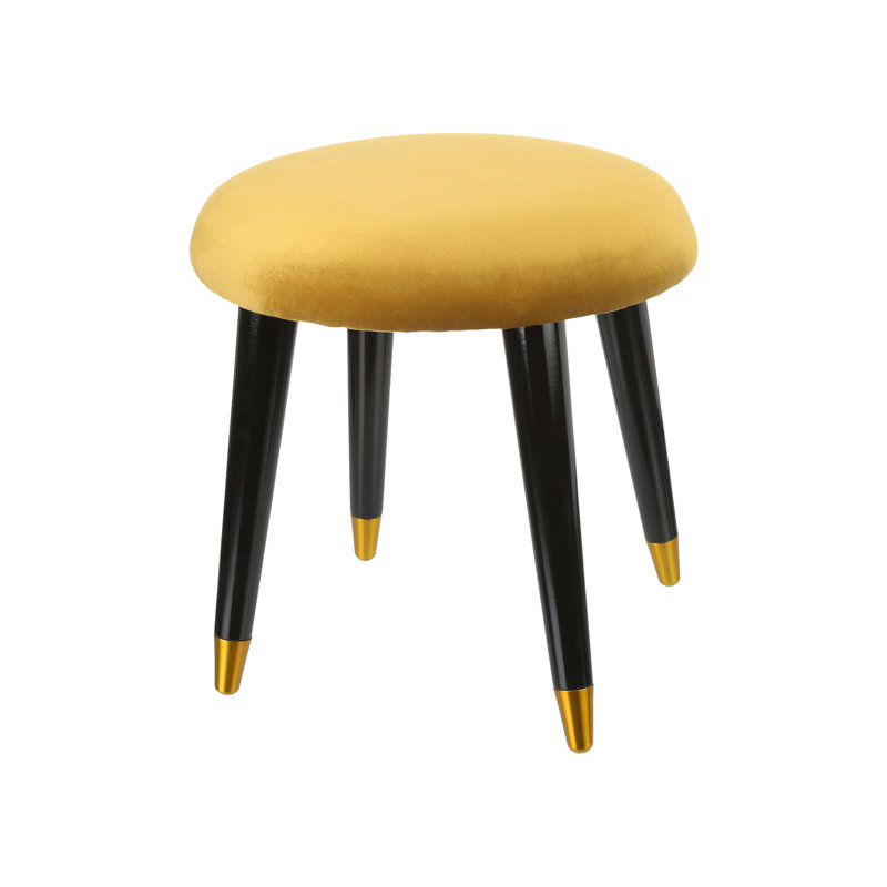 Emi Vanity Stool, Gold