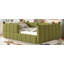 Grand lit tapissier pour grand lit pour enfant, lit de sol Montessori avec rails de sécurité entourant le lit, cadre de lit d'enfant bas pour enfants, vert-854786488-854786494