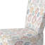 Chaise d'appoint abstraite - chaise d'appoint jaune boho mandala multicolore-301975010