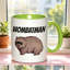 A Ceramic Coffee Mug Featuring a Wombat Logo, Perfect for Enjoying Tea, Milk, Or Water.