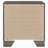 Brown Oak 2-Drawer Nightstand