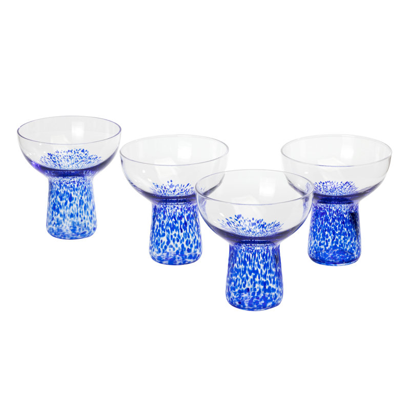 Verre à cocktail Levi, Bleu