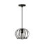 1 - Light Matte Black Chandelier Pendant