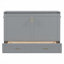 Lit escamotable mural Murphy avec tiroir et ensemble de prises et ports USB