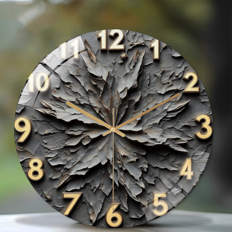 Horloge murale moderne 12 po Modern Artistic