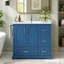 Meuble-lavabo 4 tiroirs avec porte-serviettes Heywood-1245188217