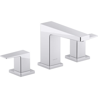 Honesty Widespread Bathroom Faucet with Drain Assembly