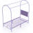 Twin Metal Canopy Bed with Upholstered Headboard –Platform Bed, Noise-Free, Strong Slats, No Box Spring Needed-856829828