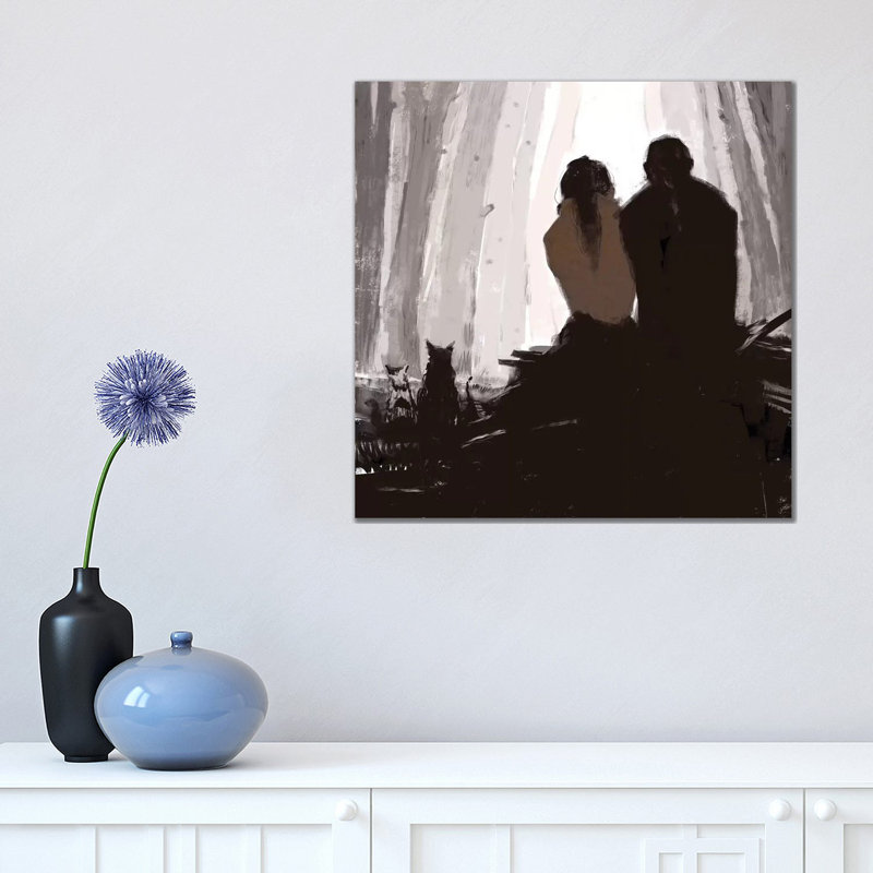 Together by Anikó Salamon - Wrapped Canvas Print, 45.72 cm H x 45.72 cm W