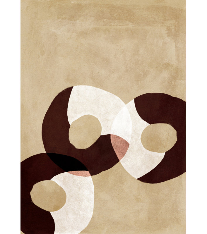 Orbitalesno03 by Treechild — Abstract Wall Art, 12 × 18, Framed Canvas, White