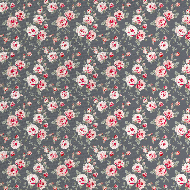Tissu de flore shabby, l 36 po x L 360 po