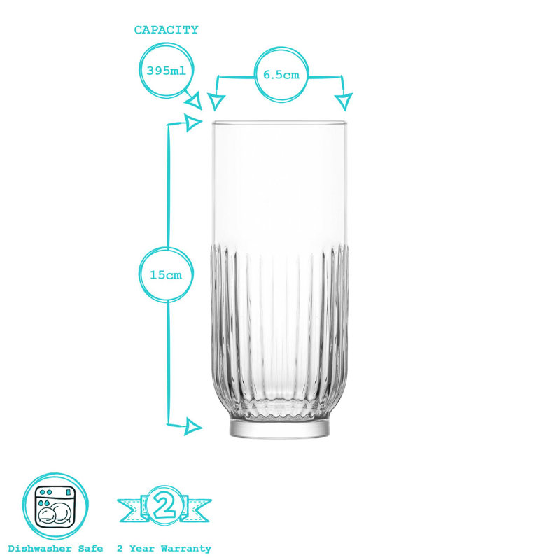 395ml Highball Glass, 12