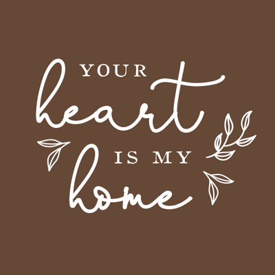 Heart Is Home - Wrapped Canvas Print