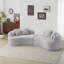 Curved Full Compression Sponge Sofa-1773234745
