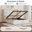 Modern Upholstered Storage Bed With Hydraulic Lift-Up Storage-132043112-135770398