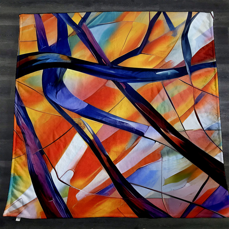 Throw Blanket, 51" W x 60" L