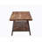 Weathered Oak & Sandy Black Finish Coffee Table