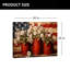 "Rustic Flower Bucket Flag", art mural 30 x 20 pouces