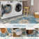Watte Traditional Oriental Tribal Machine Washable Area Rug Perfect for Living Room, Dining Room, Bedroom Decor