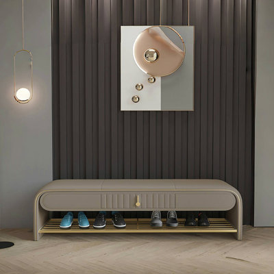 Tabouret de porte italien de luxe avec lumière italienne