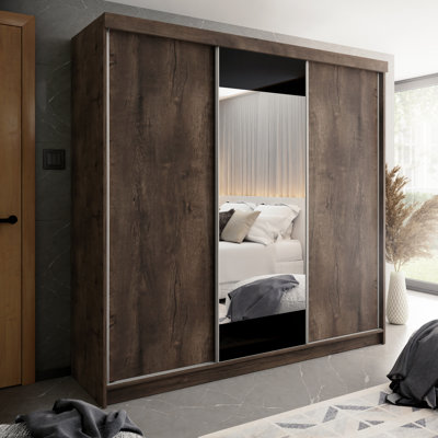 Modern large Wardrobe with Mirror 