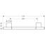 Uno 15.75" Wall Mounted Towel Bar-17271279