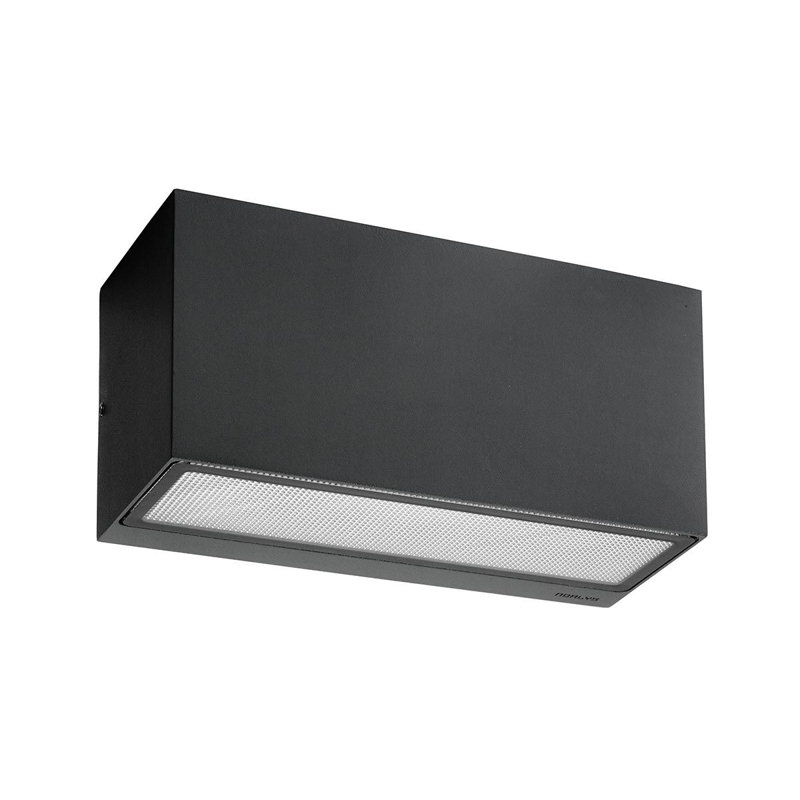 Up & Downlight, Graphite details, 1 x Glühlampe E27 60W (exklusive), Illuminates both upwards and downwards