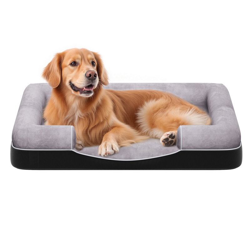 Lit orthopédique pour chien pour chien très grand Dogscomfy, grand lit pour chien