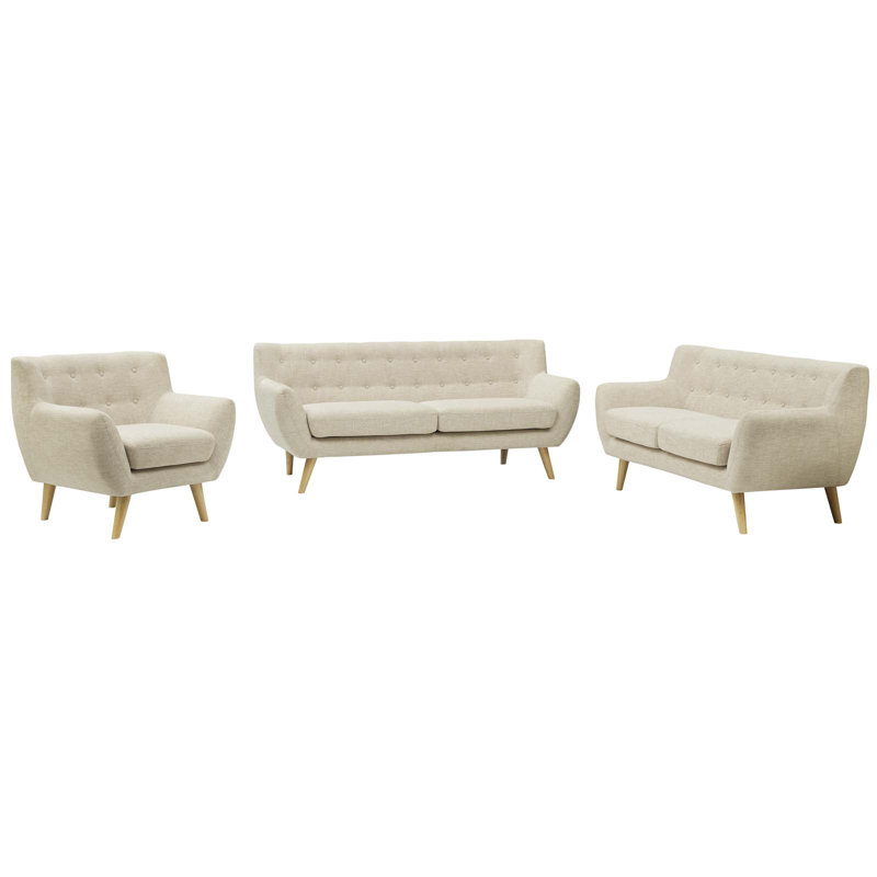 Ensemble de salon en tissu rembourré Modway Remark, null, null