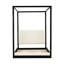 Lit plateforme à baldaquin en bois avec tête de lit tapissier-1873693256-1873693262